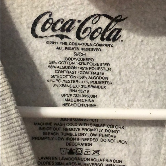 Coca Cola Sweatshirt - Picture 2 of 4